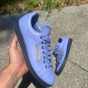 adidas Purple Sneakers with Black Soles